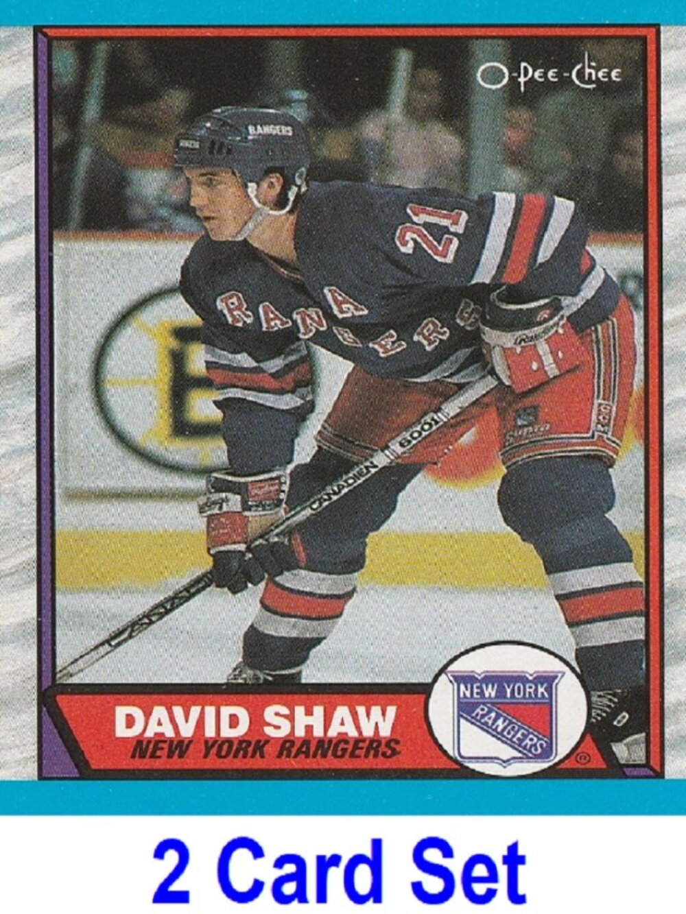 David Shaw Hockey Card Collection